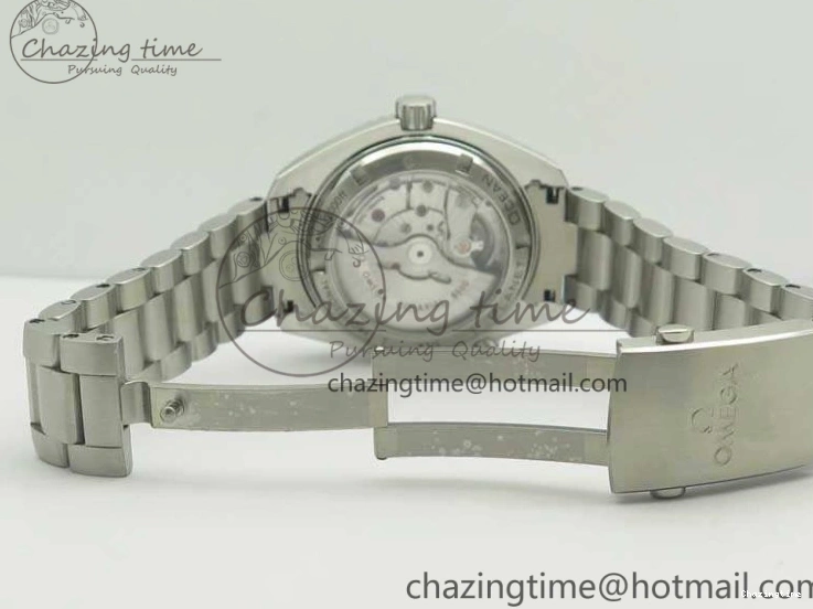 0718 Durable Planet Ocean Professional Ceramic Bezel 42mm 1:1 MK Best Edition Silver Markers On SS Bracelet A 8085